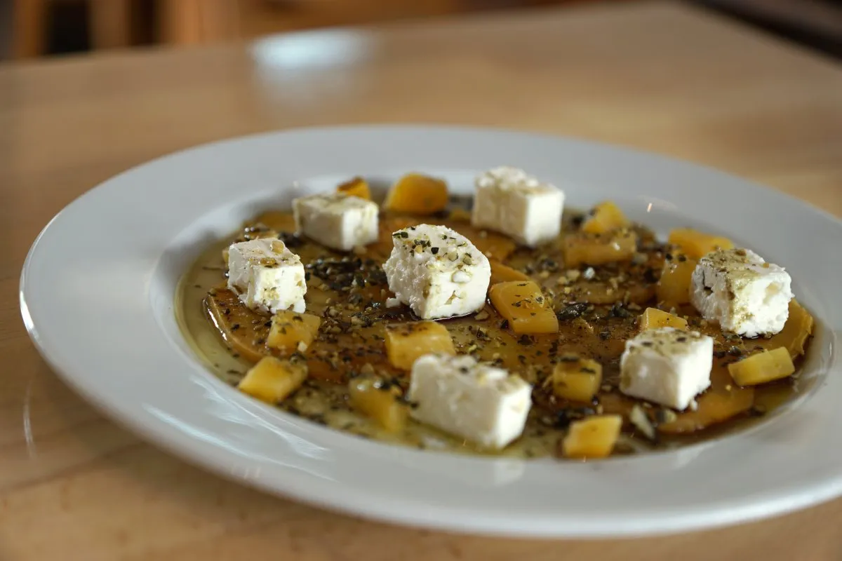 Trattoria Salz und Pfeffer Erlangen - Gericht mit Tofu